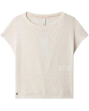 Australian Round-Neck Knitwear - White