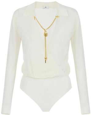 Elisabetta Franchi Body - Blanc