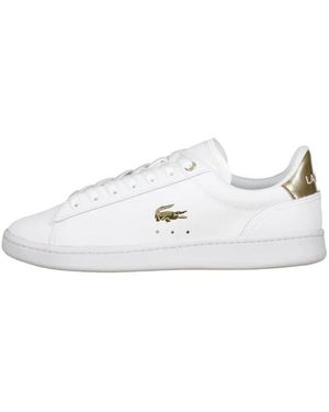 Lacoste Carnaby Set Leather Sneakers - Wit
