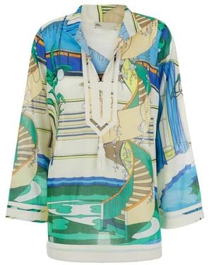 Tory Burch Tunics - Azul