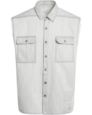 Rick Owens Vests - White