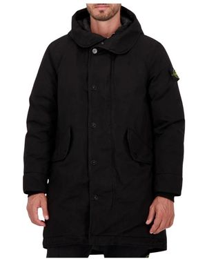 Stone Island Parkas - Black