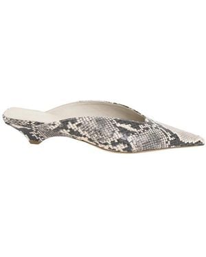 Vic Matié Heeled Mules - White