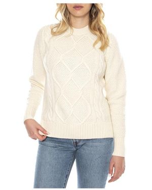 Barbour Round-Neck Knitwear - Blanco