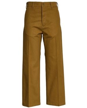 Department 5 Wide Trousers - Green
