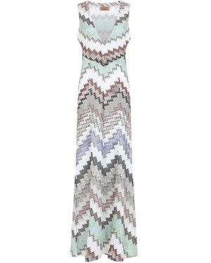 Missoni Long Dress - Metallic
