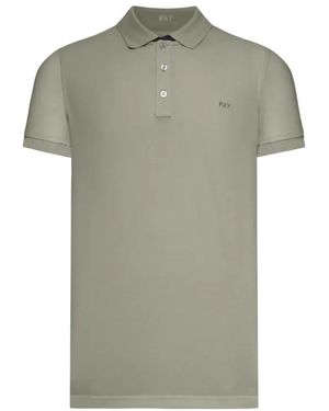 Fay Polo Shirts - Green