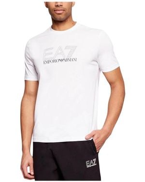 EA7 T-Shirts - Blanc