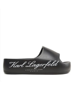 Karl Lagerfeld Sliders - Noir