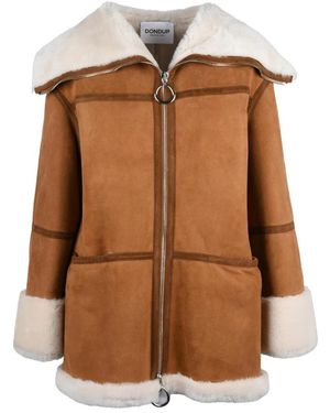Dondup Leather Jackets - Marron