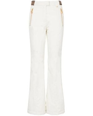 Balmain Wide Trousers - Blanco