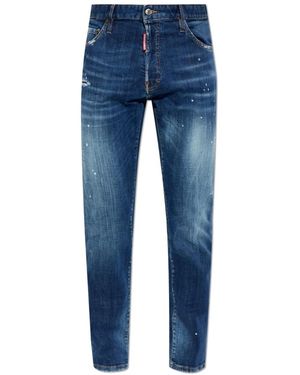 DSquared² Jeans ,Blauw ,Katoen Teddy Jeans