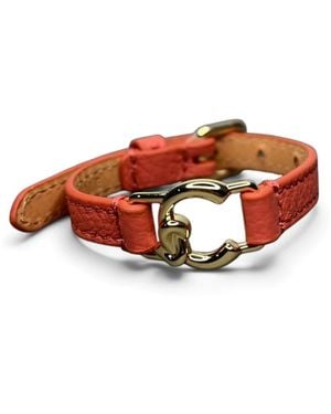 Coccinelle Accessoires ,Oranje ,Armband - Bruin