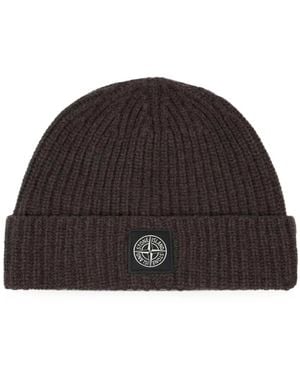 Stone Island Beanies - Nero