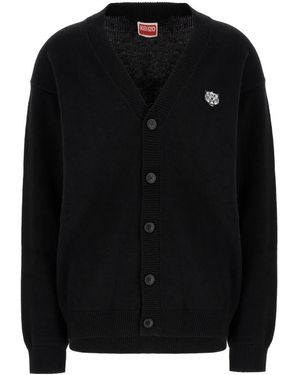 KENZO Cardigan - Schwarz