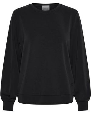 My Essential Wardrobe Sweatshirts - Negro