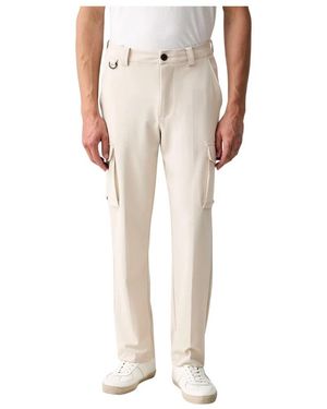 Guess Straight Trousers - Neutro