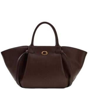 Guess Tote Bags - Marrone