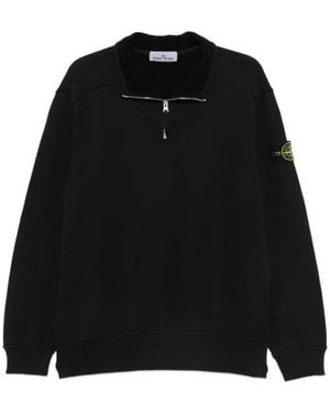 Stone Island Sweatshirts - Black