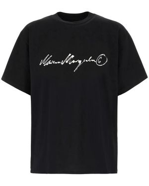 MM6 by Maison Margiela T-Shirts - Black