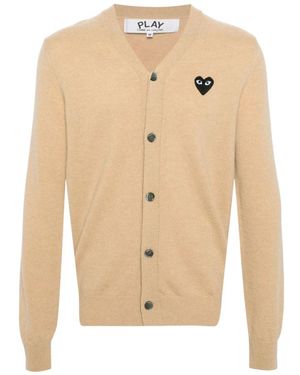 COMME DES GARÇONS PLAY Cardigans - Naturel