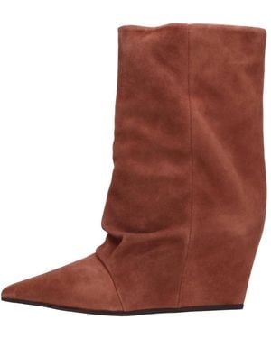 Vic Matié Wedges - Brown