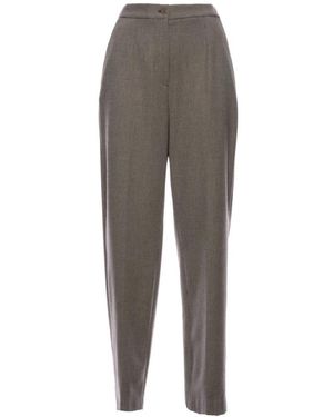 Cellar Door Broeken ,Grijs ,Polyester Wijde Broek