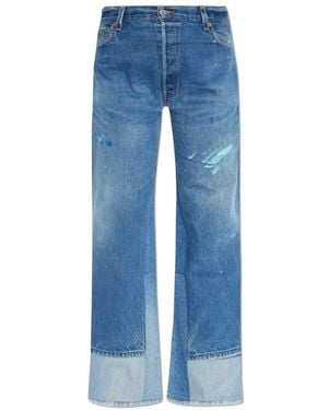 RE/DONE Straight Jeans - Blu