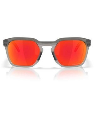 Oakley Hstn Sq Sonnenbrille - Rot