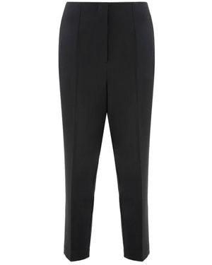 Calvin Klein Slim-Fit Trousers - Black