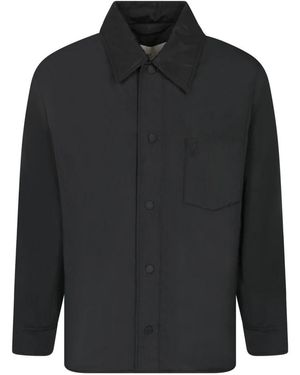 Ami Paris Gepolsterd Taffeta Overshirt - Zwart