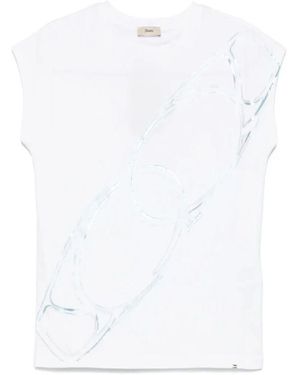 Herno T-Shirts - White