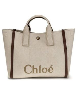Chloé Tote Bags - Neutro