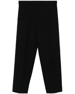 Gucci Zwarte Wollen Broek Haaksluiting