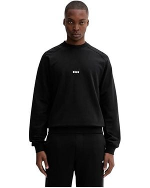 MSGM Sweatshirts - Schwarz