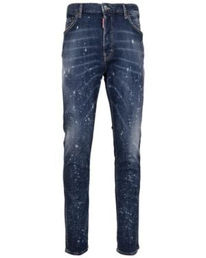 DSquared² Slim-Fit Jeans - Blauw