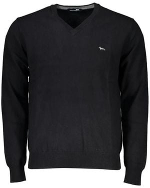 Harmont & Blaine V-Neck Knitwear - Black