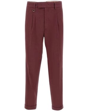 Paolo Pecora Suit Trousers - Red