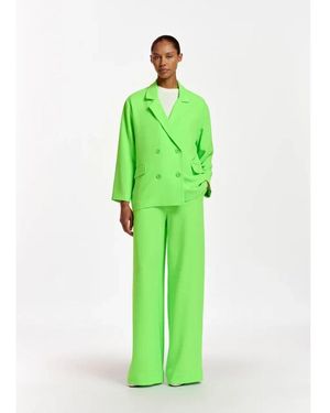 Essentiel Antwerp Wide Pants - Green