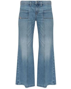 DIESEL Flared Jeans - Bleu