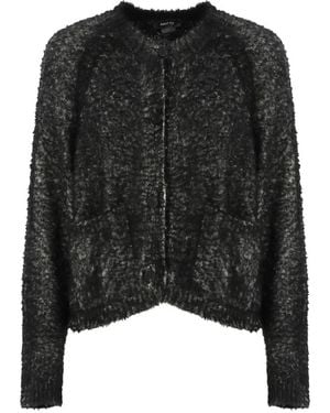 Avant Toi V-Hals Vest - Zwart
