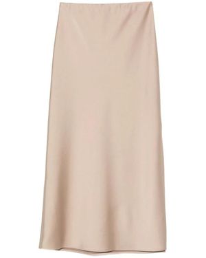 D.exterior Midi Skirts - Natural