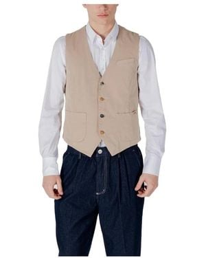 Gianni Lupo Waistcoats - Blue