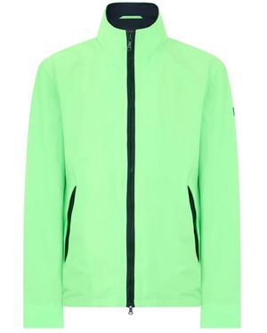 Paul & Shark Jassen ,Groen ,Polyester Lichtgewicht Jack