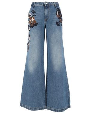 Ermanno Scervino Flared Jeans - Blu