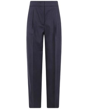 JOSEPH Toni Woll-Stoffhose - Blau