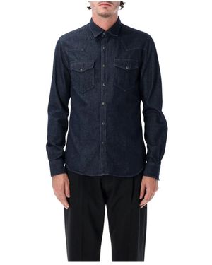 Xacus Texana Denim Shirt - Blauw