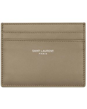 Saint Laurent Wallets & Cardholders - Natural