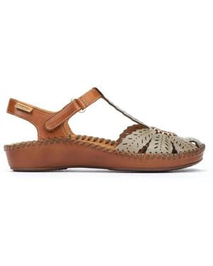 Pikolinos Flat Sandals - Marrone