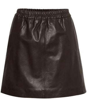 Inwear Leather Skirts - Black